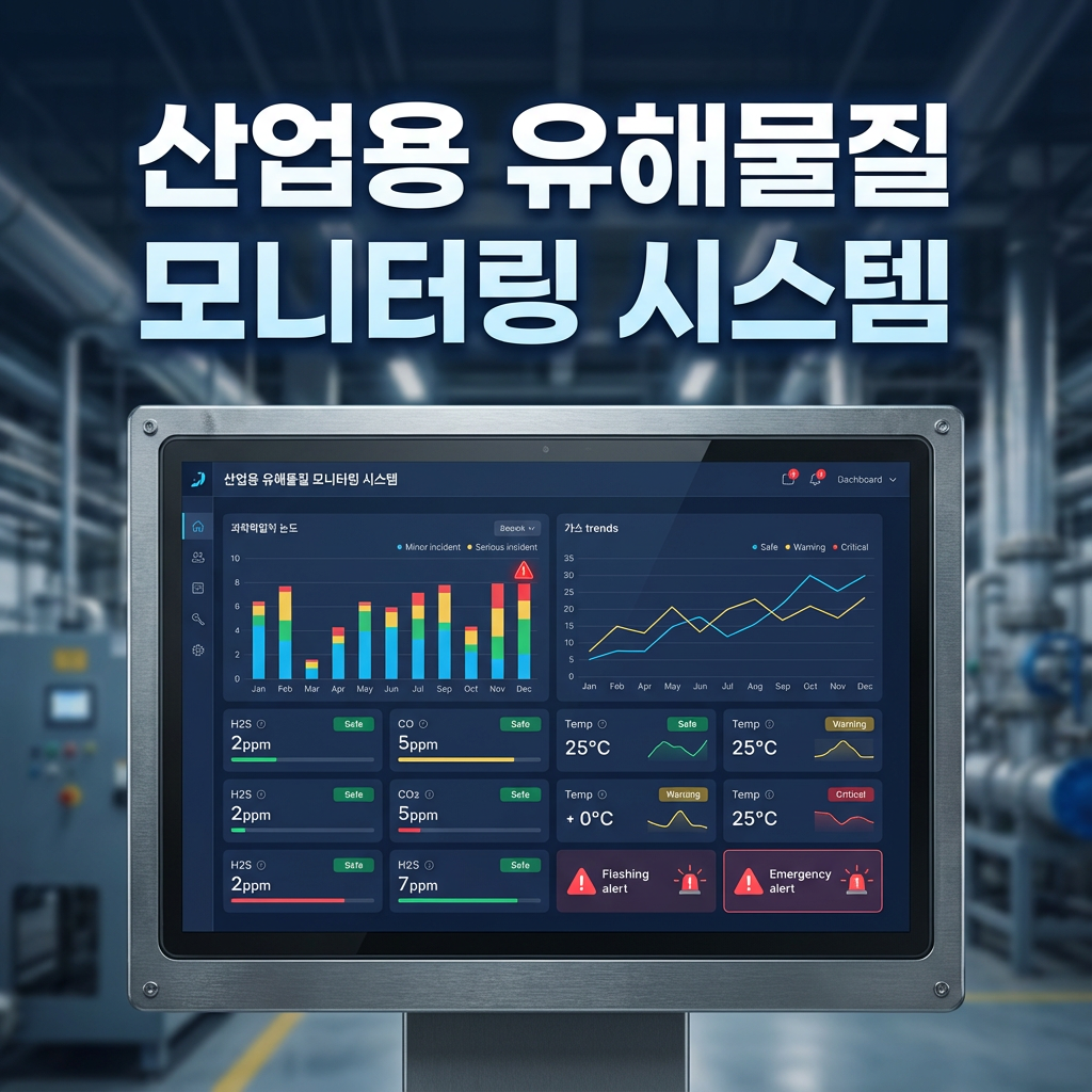 산업용 유해물질 모니터링 시스템